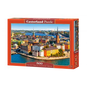 Puzzle Castorland 500el Sztokholm, Szwecja